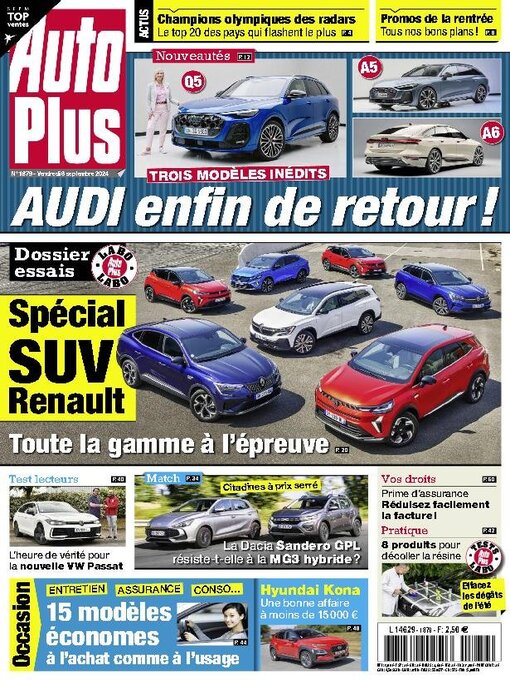 Title details for Auto Plus France by Editions Mondadori Axel Springer (EMAS) - Available